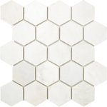 Hexagon VMw Tumbled 64x74 Мозаика Starmosaic Wild Stone